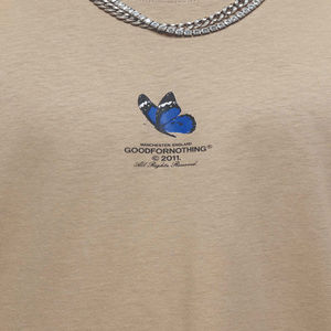 เสื้อยืดสำหรับผู้ชายเสื้อยืดผ้าคอตตอน100% เรียบขนาดใหญ่โชว์ไหล่สำหรับผู้ชาย - Product Image 3