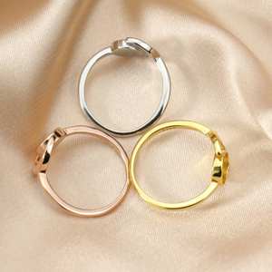 Ajuste de joyería de plata en blanco de alta calidad Fabricante 925 Sterling Crescent Moon 4mm a 25mm Bisel de montaje Anillo redondo para mujer - Product Image 5