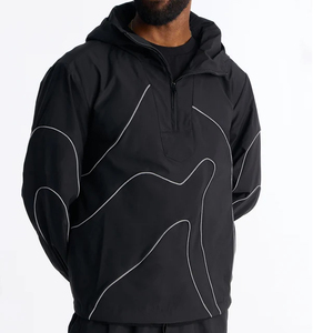 Custom Logo Nylon Windbreaker Jogging Suits Reflective Zip up Streetwear <b>Vintage</b> <b>Tracksuit</b> - Product Image 2