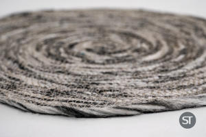 Set de table en fil PET tressé 30 x 30 cm, vaisselle écologique, tapis de table pour la salle à manger, vente en gros, qualité d'exportation - Product Image 2