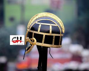 Casque de chevalier médiéval classique Viking Design nasal en métal - Product Image 2