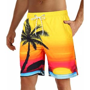 กางเกงว่ายน้ำผ้าใบสำหรับผู้ชายกางเกงขาสั้นกางเกงชายหาดแบบแห้งเร็ว - Product Image 1