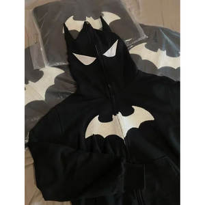 <b>Men's</b> Customized Solid Color Full <b>Zip</b>-<b>Up</b> <b>Hoodie</b> Unique Style Printed Full Hooded Collar Wholesale Unique Style <b>Zip</b>-<b>Up</b> <b>Hoodie</b> - Product Image 2