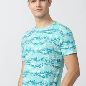 2025เสื้อยืดผู้ชายผ้าคอตตอน/ใยไม้ไผ่ระบายอากาศได้ดีผ้าคอตตอนสีขาวสั่งทำโลโก้ได้ - Product Image 5