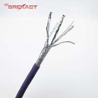 Diseño original Cat6a Dispositivos Ethernet estándar Cable de video 23Awg Cable de red Sftp