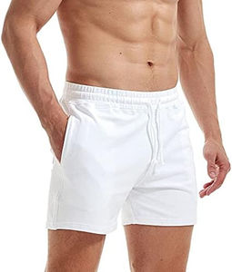 Short athlétique décontracté léger en maille pour hommes séchage rapide et anti-rides taille moyenne pour la course et l'entraînement respirant OEM - Product Image 5