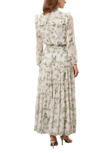 Robe verte à la mode occidentale pour femmes de fournisseur indien pour les options de tenue de soirée et de rassemblement - Product Image 3