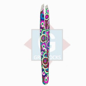แหนบถอนขนคิ้วแหนบคิ้วแบบกำหนดเองฉลากตามต้องการ - Product Image 1