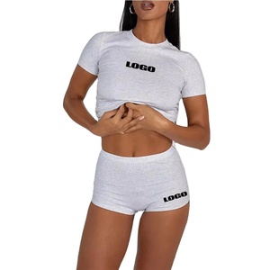 Women's High Waist Fitness Clothes-Beautiful <b>Short</b> Set Brushed Fabric <b>Tight</b> Fit <b>Shorts</b> High Elasticity for Running Sports - Product Image 1