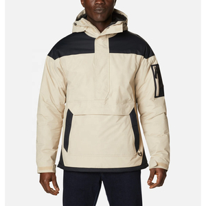 Precio al por mayor Otoño Invierno personalizado con capucha a prueba de viento Unisex cortavientos chaqueta de lluvia chaqueta Casual - Product Image 3