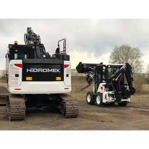 Nouvelle pelle sur pneus compacte Hidromek HMK 62 SS 2024 avec charge nominale de 6 à 9 tonnes, garantie de 2 ans - Product Image 2