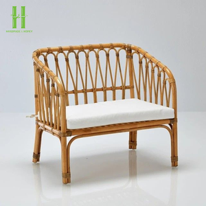 Chaise en rotin naturel faite à la main, style moderne et décontracté, rotin naturel professionnel pour la maison et le jardin, salon du Vietnam - Product Image 4