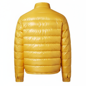 Abrigo Largo de Invierno para Hombre, Diseño Acolchado, Chaqueta con Capucha, Estilo Burbuja, Tela de Lona y Cuero, Cálido, Mejor Precio, Personalizable OEM - Product Image 2