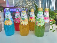 ISO GMP Basilicumzaad drankenleverancier 290ml Natuurlijk fruitsap - Gratis monster Groothandelsprijs OEM HALAL