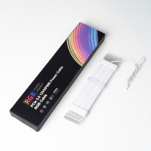 ATX 24pin ARGB 오라 싱크 5V 3 핀 RGB PSU 연장 케이블 GPU 8 핀 커넥터 케이블 재고 있음 5V 3Pin RGB PSU 연장 케이블 - Product Image 3