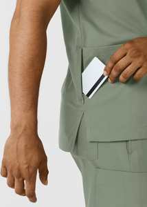 Dernier ensemble d'uniformes médicaux 2025 Stretch Mens Scrub Nurse Hospital Uniform Nurse - Product Image 5