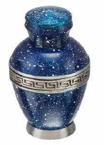 Customized Multicolor Metal Cremation <b>Urn</b> with Floral Finish <b>Small</b> Keepsake <b>for</b> <b>Human</b> or Pet <b>Ashes</b> <b>for</b> Pet Funerals - Product Image 3