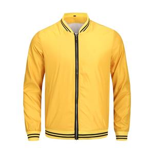 New Design Spring Sporty <b>Jacket</b> Man Zipper Wholesale <b>Patchwork</b> Dyed Long Sleeve Blank Versity <b>Jackets</b> - Product Image 4
