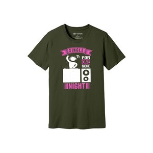 Camiseta de tela de algodón 100% con estampado de temas de fiesta 160-180 a GSM pesado 12 colores disponibles Personalice su propio diseño y colocación - Product Image 4