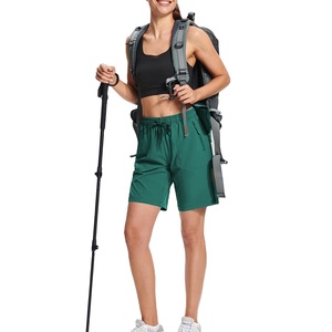 Pantalones Cortos Bermuda de Felpa Francesa para Mujer y Mujer Talla Grande de Athletic Works, con Cordón Ajustable, Transpirables, Estilo Urbano, Tipo Cargo - Product Image 1