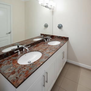 Custom Kitchen & Bathroom Vanity Tops Natural <b>Stone</b> Countertops Carrara Calacata Granite Prefab Cut Sizes for Hotels Projects - Product Image 3