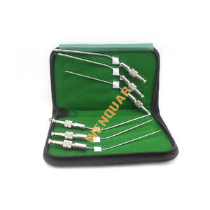 Ensemble de 6 tubes d'aspiration Frazier avec embouts atraumatiques, instruments chirurgicaux dentaires ORL réutilisables, outils chirurgicaux Wenquar de haute qualité - Product Image 3