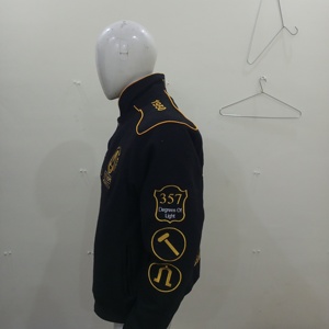 Chaquetas universitarias INTERNATIONAL MASTER MASON Chaquetas Masonic Letterman Jacket-HSE - Product Image 2