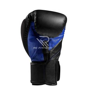 Gants de boxe et de kickboxing en cuir pour hommes et femmes avec sangle de poignet réglable pour l'entraînement et le travail sur sac de frappe - Product Image 3