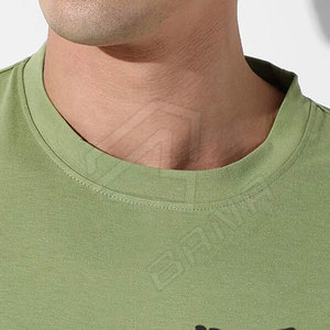 Conjunto de Ropa Casual de Verano para Hombre, Talla Grande, Camiseta y Pantalones Cortos de Tela de Rizo de Algodón con Cuello Redondo y Bolsillo, Secado Rápido y Transpirable - Product Image 6