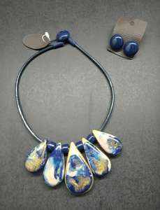 Impressionnant Design Résine Collier Bohême À La Main Résine Pendentif Collier Utiliser Fête De Mariage Et Bureau - Product Image 4