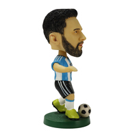 Figurine de joueur de football Bobblehead en résine personnalisable Cadeau unique Sculpture décorative Figurines Bobblehead Cadeau en résine