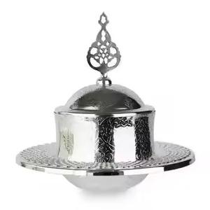 หม้อ khajoor ชามโลหะคริสตัลอาหรับ - Product Image 4