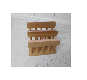 Soporte de tabla de cortar de madera, tapa y estante de soporte de olla para fabricación al por mayor de artesanía ndia - Product Image 1