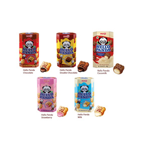 Wholesale Meijii Hello Panda Cocoa <b>Biscuits</b> 10x50g 15g Saturated Fat Per 100g For Rich Creamy Mouthfeel Global Export Available - Product Image 5