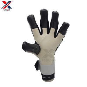 Gants de gardien de but de football professionnels Predator Guard en cuir super doux, antidérapants, respirants, protection complète des doigts, réglables - Product Image 4
