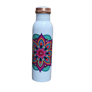 High Quality <b>Metal</b> Copper <b>Water</b> <b>Bottle</b> and Printed Travel <b>Water</b> <b>Bottle</b> With Design Copper <b>Bottle</b> Handmade for Selling Flasks - Product Image 1
