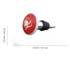 Global Supplier's Beautiful Artwork Hand-Painted Spider Design Ceramic Wine <b>Stopper</b> Vintage Olive Oil Bottle <b>Stopper</b> Gift Item - Product Image 3