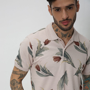 Best Price Men's 100% Cotton <b>Short</b> <b>Sleeve</b> for Polo <b>Shirts</b> Stand Breathable Yarn-Dyed Technique Custom Logo Autumn Uniform Design - Product Image 2