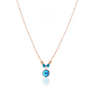 Collier œil de tigre en argent sterling 925 pour femmes, provenant de Turquie, ALK1572 - Product Image 1