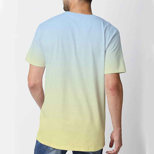 Venta al por mayor de calidad de color y tamaño personalizado 100% algodón liso manga corta Camisetas para hombre aceptar servicio OEM de talla grande - Product Image 4