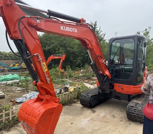 รถขุดขนาดเล็ก Kubota KX057-5 ระดับมืออาชีพ เหมาะสำหรับงานจัดสวน ขุดดิน และติดตั้งระบบสาธารณูปโภค ใช้งานได้ทุกวัน - Product Image 1
