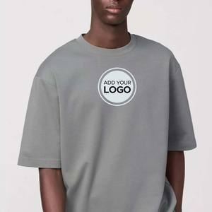 Logotipo personalizado 60% poliéster, 35% algodón AIRism, 5% Spandex camisetas unisex Ringer camiseta de gran tamaño - Product Image 5