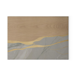 Tabla de Cortar Moderna de Mármol y Resina, Tabla de Cortar Ecológica de Piedra Natural y Resina para Preparar y Servir Alimentos - Product Image 6