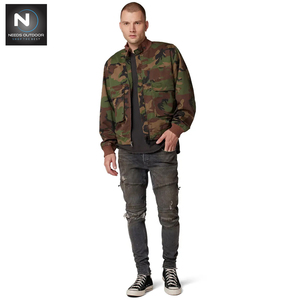 Chaqueta de utilidad para senderismo al aire libre, chaqueta de utilidad con cuello levantado, diferentes diseños de talla grande, impermeable, para exteriores - Product Image 4