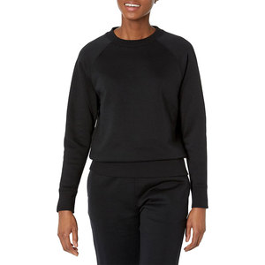 Vente en gros de sweatshirts ras du cou en polaire vierge de haute qualité pull uni sweatshirts confortables d'extérieur chauds pour femmes - Product Image 1