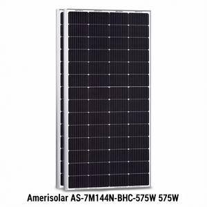 Panel Solar Amerisolar AS-7M144N-BHC-575W de 575W - Product Image 2