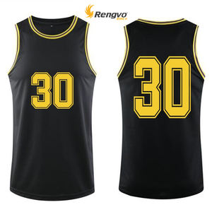 Camisetas de Baloncesto Personalizadas de Talla Grande Unisex, Transpirables, de Secado Rápido, 100% Poliéster, Estilo Retro Universitario para Adultos - Product Image 5