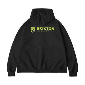 Nouveau design, sweat à capuche à fermeture éclair sur le côté, couleur contrastée, streetwear pour homme, surdimensionné, fabricant, sweat à capuche patchwork personnalisé, vente en gros - Product Image 2