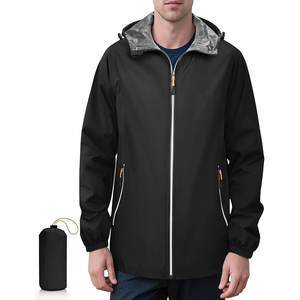 แจ็กเก็ตกันลมสำหรับผู้ชายเสื้อแจ็คเก็ตผ้าเดนิมสไตล์วินเทจสำหรับฤดูใบไม้ผลิฤดูหนาว - Product Image 1