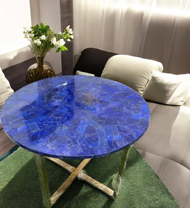 Sceau en agate poli artisanal, décoration de luxe pour la maison, motif floral religieux, résine, couleur personnalisée, artisanat haut de gamme - Product Image 1